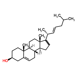 (3B,22e)-cholesta-5,22-dien-3-ol Structure,34347-28-9Structure