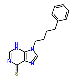 9-(4-Phenylbutyl)-3h-purine-6-thione Structure,34396-79-7Structure