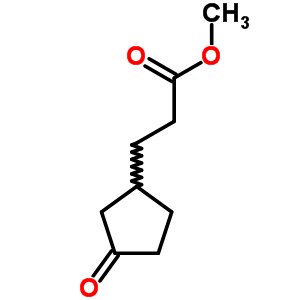 Methyl 3-(3-oxocyclopentyl)propanoate Structure,34399-78-5Structure