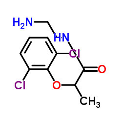 N-(2-aminoethyl)-2-(2,6-dichlorophenoxy)propanamide Structure,344443-16-9Structure