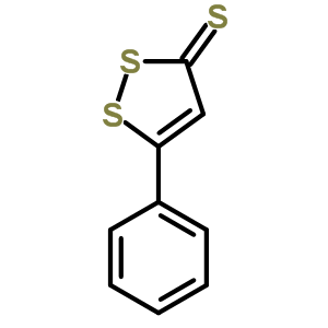 3H-1,2-dithiole-3-thione,5-phenyl- Structure,3445-76-9Structure