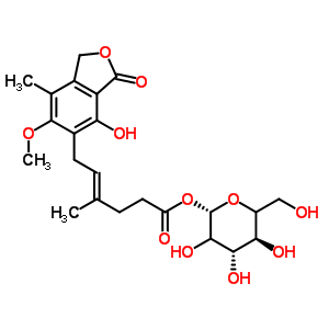 Mycophenolic acid acyl-beta-d-glucoside Structure,344562-78-3Structure