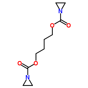 4-(Aziridine-1-carbonyloxy)butyl aziridine-1-carboxylate Structure,3452-74-2Structure