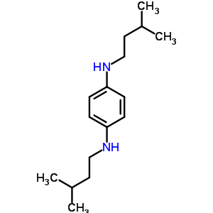 N,n-bis(3-methylbutyl)benzene-1,4-diamine Structure,34561-23-4Structure