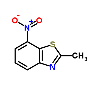 Benzothiazole,2-methyl-7-nitro-(6ci,7ci,8ci,9ci) Structure,34564-34-6Structure