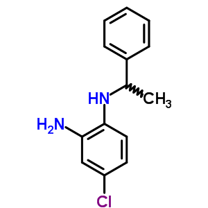 4-Chloro-n1-(1-phenylethyl)benzene-1,2-diamine Structure,345991-79-9Structure