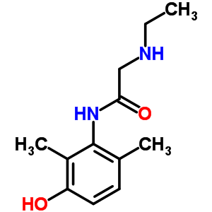 3-Hydroxy-n-desethyl lidocaine Structure,34604-56-3Structure