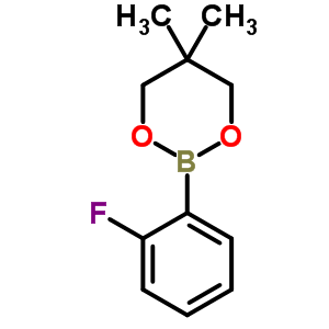 1-(5,5-Dimethyl-1,3,2-dioxaborinan-2-yl)-2-fluorobenzene Structure,346656-39-1Structure