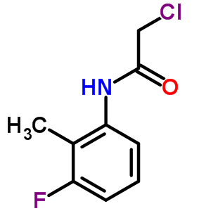 2-Chloro-n-(3-fluoro-2-methyl-phenyl)-acetamide Structure,347196-12-7Structure