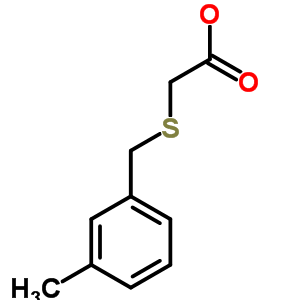 (3-Methylbenzyl)thio]acetic acid Structure,34722-35-5Structure