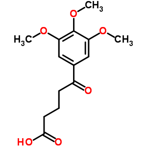 Benzenepentanoic acid,3,4,5-trimethoxy-d-oxo- Structure,34759-04-1Structure