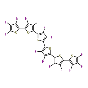 Perfluoro-alpha-sexithiophene Structure,347838-21-5Structure