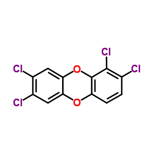 1,2,7,8-Tetrachlorodibenzo-p-dioxin Structure,34816-53-0Structure