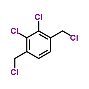 2,3-Dichloro-1,4-bis(chloromethyl)benzene Structure,34840-78-3Structure