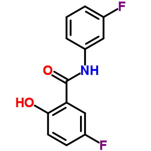 Benzamide,5-fluoro-n-(3-fluorophenyl)-2-hydroxy-(9ci) Structure,349099-92-9Structure