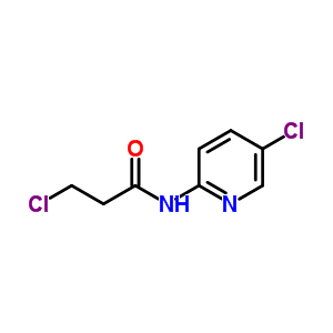 3-Chloro-n-(5-chloro-2-pyridinyl)propanamide Structure,349124-70-5Structure