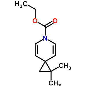 2,2-Dimethyl-6-azaspiro[2.5]octa-4,7-diene-6-carboxylic acid ethyl ester Structure,34995-40-9Structure