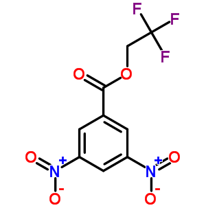 Ethanol,2,2,2-trifluoro-, 1-(3,5-dinitrobenzoate) Structure,350-18-5Structure