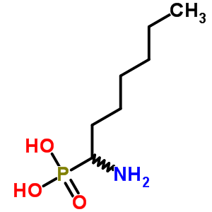 1-Aminoheptylphosphonic acid Structure,35045-86-4Structure