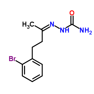 Hydrazinecarboxamide,2-[3-(2-bromophenyl)-1-methylpropylidene]- Structure,3506-69-2Structure