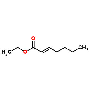 2-Heptenoic acid, ethylester, (2z)- Structure,35066-42-3Structure