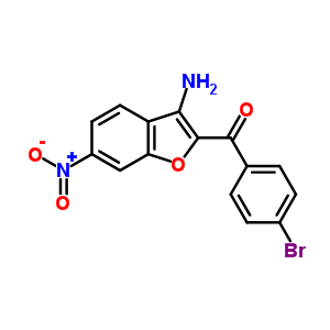 3-Amino-2-(4-bromobenzoyl)-6-nitrobenzofuran Structure,351003-26-4Structure