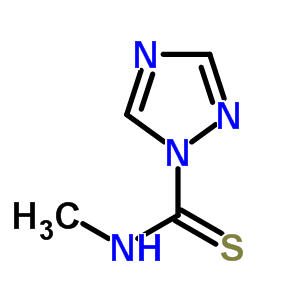 1H-1,2,4-triazole-1-carbothioamide,n-methyl- Structure,35101-78-1Structure