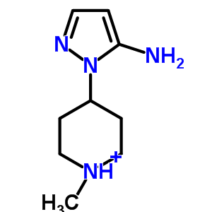 1-(1-Methylpiperidin-4-yl)-1h-pyrazol-5-amine Structure,3524-30-9Structure