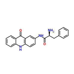 N-(l-phenylalanyl)-2-aminoacridone Structure,352525-09-8Structure