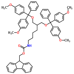 1,3-Bis(o-dimethoxytrityl)-2-(n-fmoc-4-aminobutyl)-1,3-propanediol Structure,353754-96-8Structure