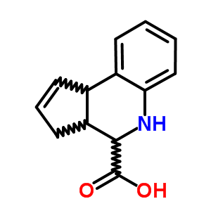 3A,4,5,9b-tetrahydro-3h-cyclopenta[c]quinoline-4-carboxylic acid Structure,354815-90-0Structure