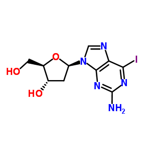 2-Amino-6-iodo-2’-deoxyguanosine Structure,354823-77-1Structure