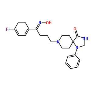 (Carboxymethyloximino)spiperone hemihydrate Structure,355012-90-7Structure