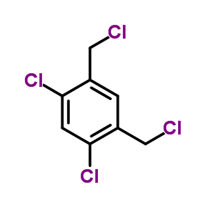 Benzene,1,5-dichloro-2,4-bis(chloromethyl)- Structure,35510-02-2Structure