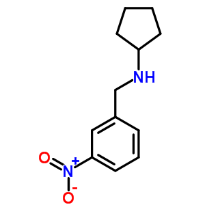 N-(3-nitrobenzyl)cyclopentanamine Structure,355382-02-4Structure