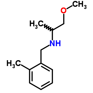 (2-Methoxy-1-methyl-ethyl)-(2-methyl-benzyl)-amine Structure,355382-44-4Structure