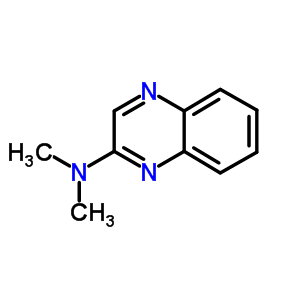 2-Quinoxalinamine,n,n-dimethyl- Structure,35552-76-2Structure