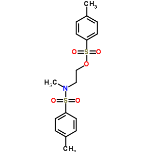 N,4-dimethyl-n-[2-(4-methylphenyl)sulfonyloxyethyl]benzenesulfonamide Structure,3559-06-6Structure