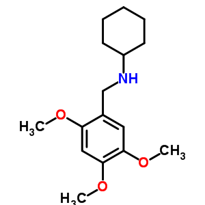 N-(2,4,5-trimethoxybenzyl)cyclohexanamine Structure,356094-13-8Structure