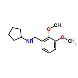 Cyclopentyl-(2,3-dimethoxy-benzyl)-amine Structure,356094-55-8Structure