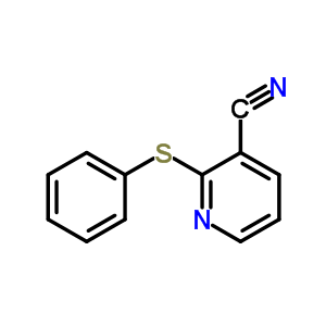 2-(Phenylthio)nicotinonitrile Structure,35620-68-9Structure