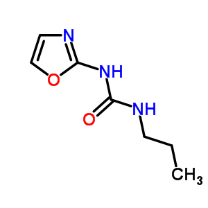 1-(2-Oxazolyl)-3-propylurea Structure,35629-45-9Structure