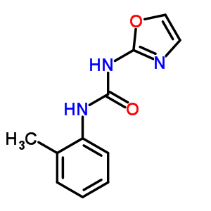 1-(2-Oxazolyl)-3-(o-tolyl)urea Structure,35629-52-8Structure