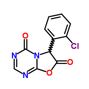 3-(2-Chlorophenyl)-2h-oxazolo[3,2-a]-1,3,5-triazine-2,4(3h)-dione Structure,35629-61-9Structure