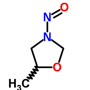 N-nitroso-5-methyl-1,3-oxazolidine Structure,35631-27-7Structure