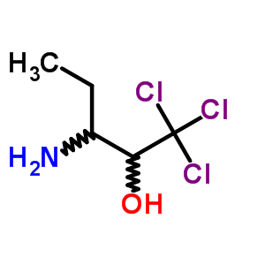 3-Amino-1-trichloro-2-pentanol Structure,35695-72-8Structure