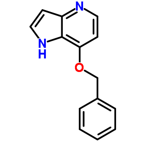 7-(Phenylmethoxy)-1h-pyrrolo[3,2-b]pyridine Structure,357263-44-6Structure