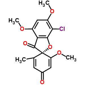 Dehydrogriseofulvin Structure,3573-90-8Structure