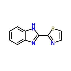 2-(2-Thiazolyl)-1h-benzimidazole Structure,3574-94-5Structure