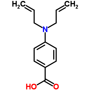 Benzoic acid,4-(di-2-propen-1-ylamino)- Structure,35754-95-1Structure